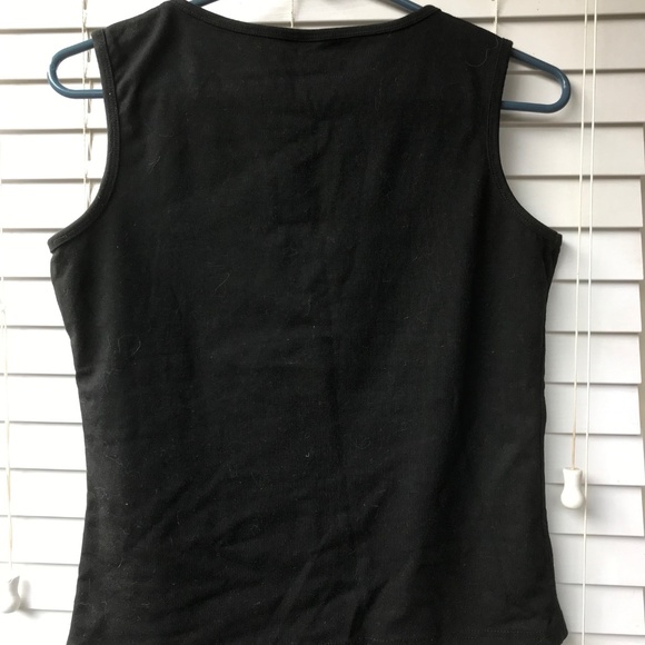 Black tank top - Picture 2 of 2